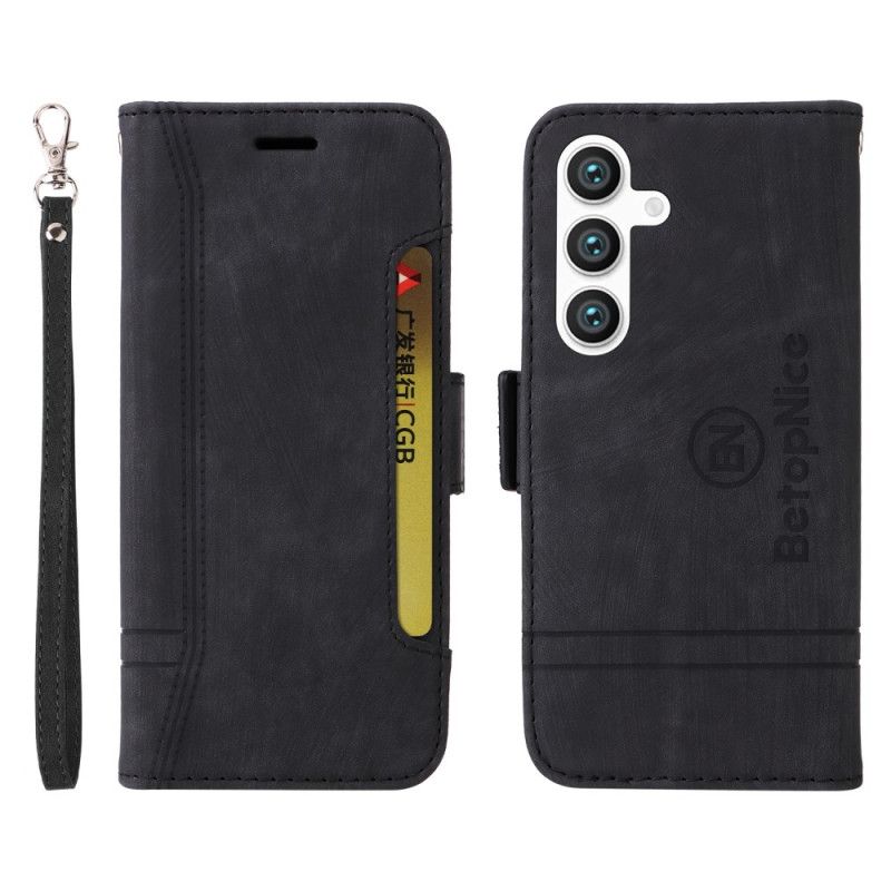 Flip Case Leren Samsung Galaxy S24 Plus 5g Betopnice