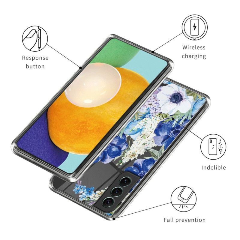 Hoesje Voor Samsung Galaxy S24 Plus 5g Bloemen