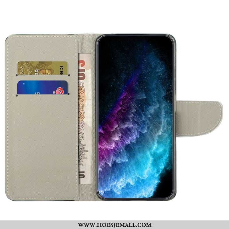 Leren Hoesje Samsung Galaxy S24 Plus 5g Gevaarlijke Beer