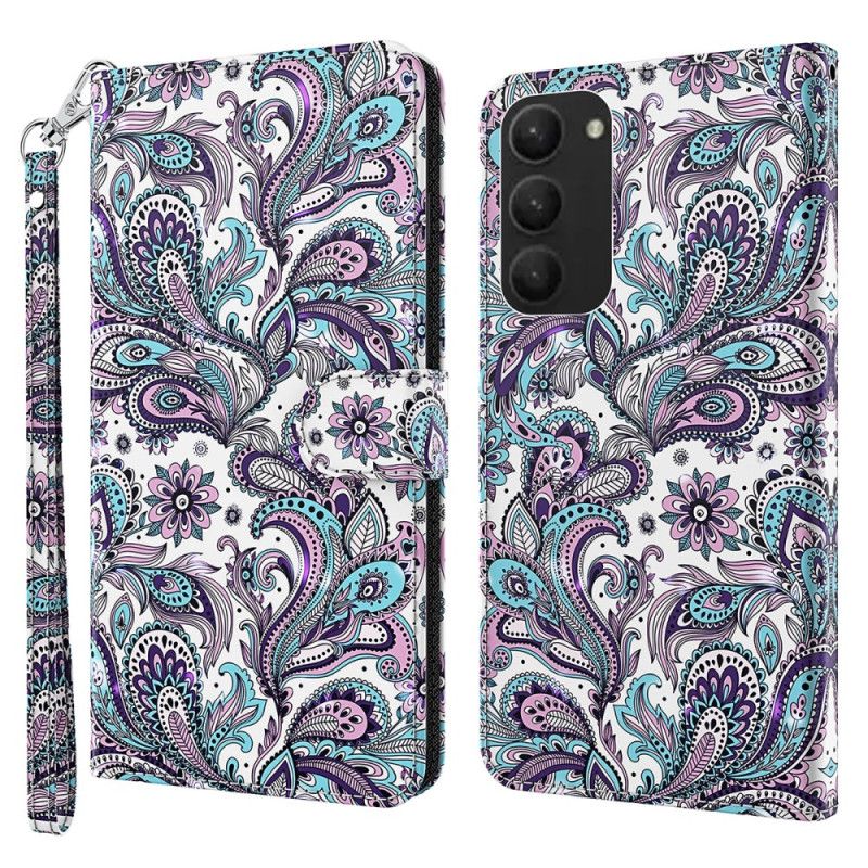 Leren Hoesje Samsung Galaxy S24 Plus 5g Strapless Impatiens