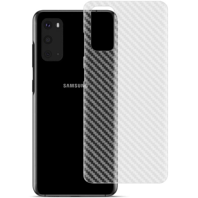 Achterfolie Samsung Galaxy S20 Carbon Imak-Stijl