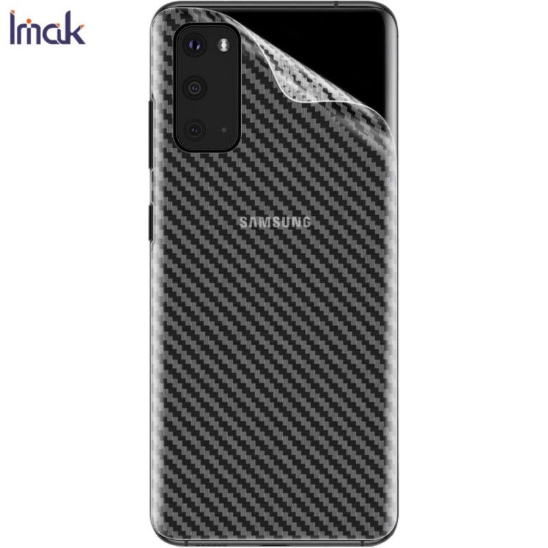 Achterfolie Samsung Galaxy S20 Carbon Imak-Stijl