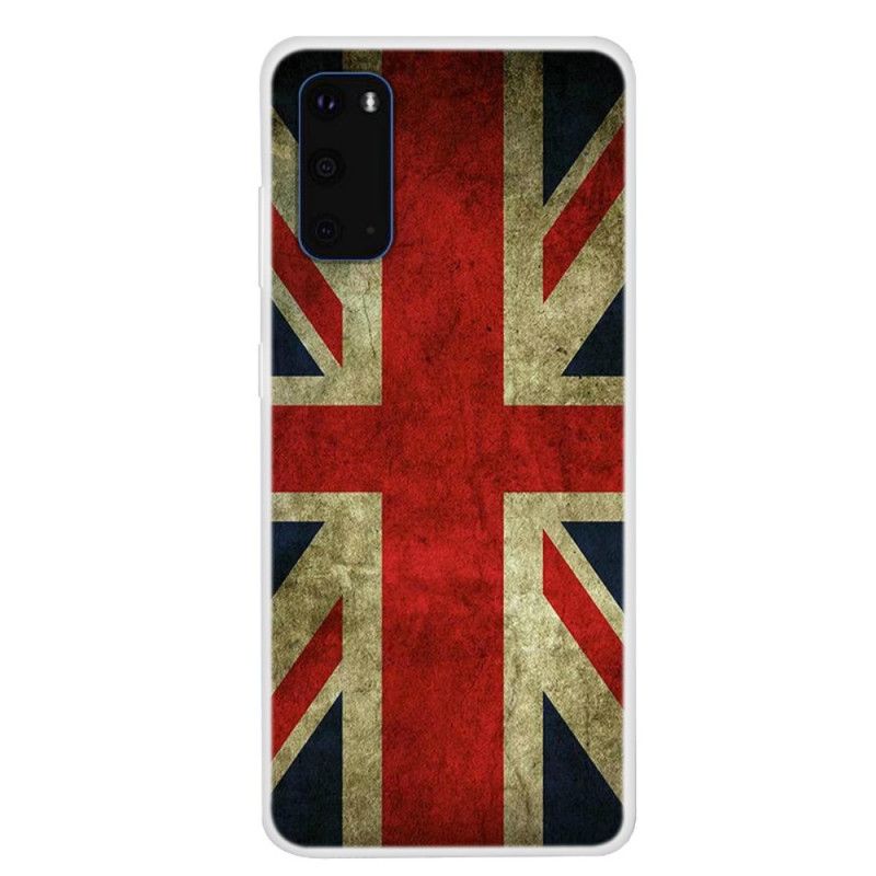 Case Hoesje Samsung Galaxy S20 Rood Wit Telefoonhoesje Leven In Londen