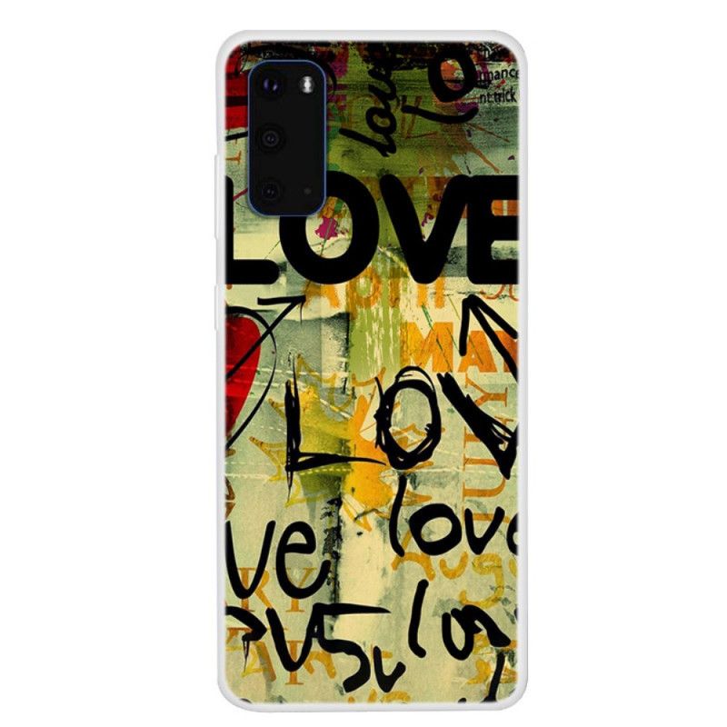 Cover Hoesje Samsung Galaxy S20 Telefoonhoesje Liefde En Liefde