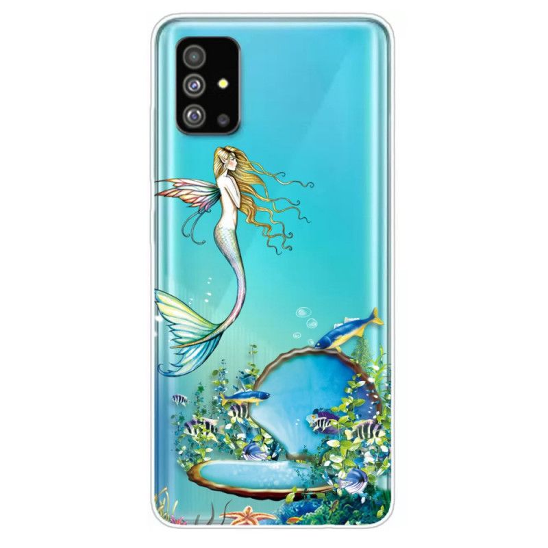 Hoesje voor Samsung Galaxy S20 Blauwe Sirene