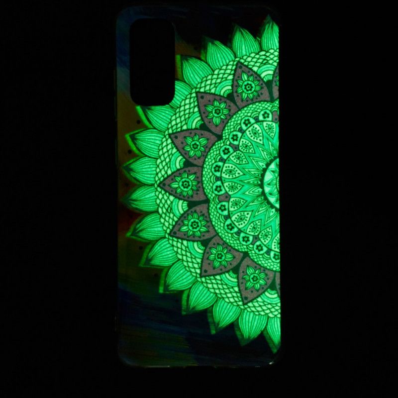 Hoesje voor Samsung Galaxy S20 Fluorescerende Mandala