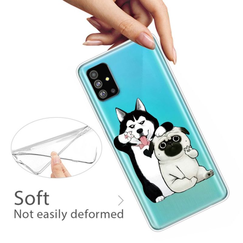 Hoesje voor Samsung Galaxy S20 Grappige Honden