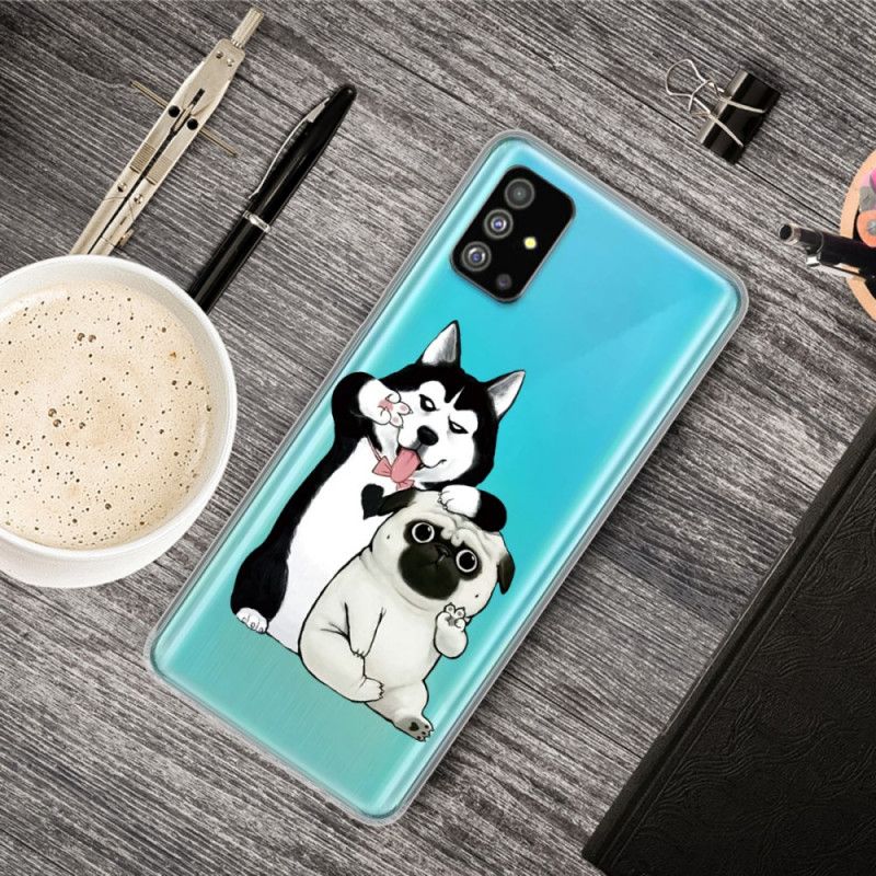 Hoesje voor Samsung Galaxy S20 Grappige Honden