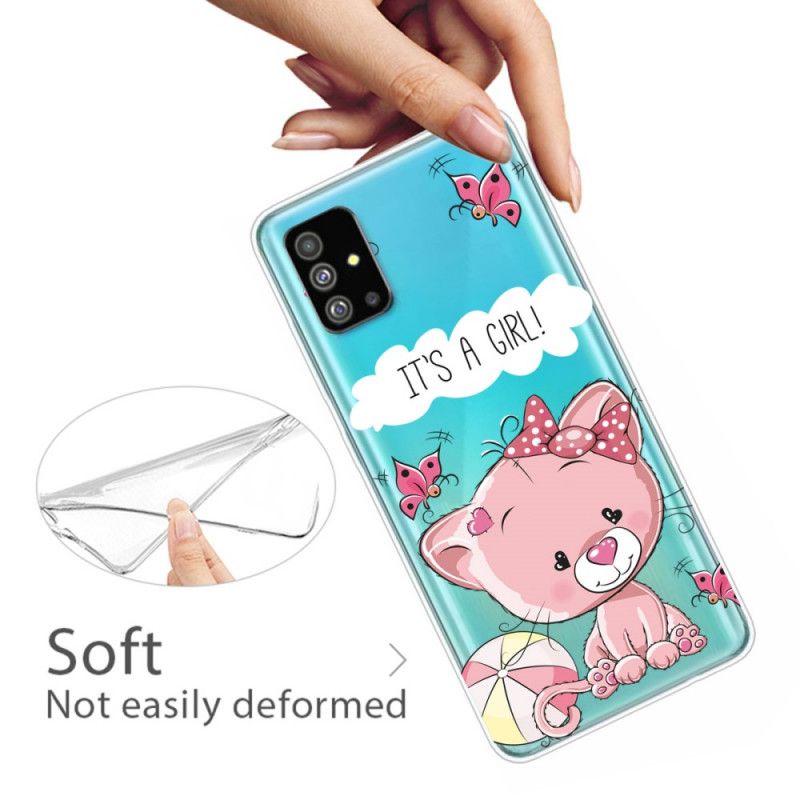 Hoesje voor Samsung Galaxy S20 Het Is Een Meisje