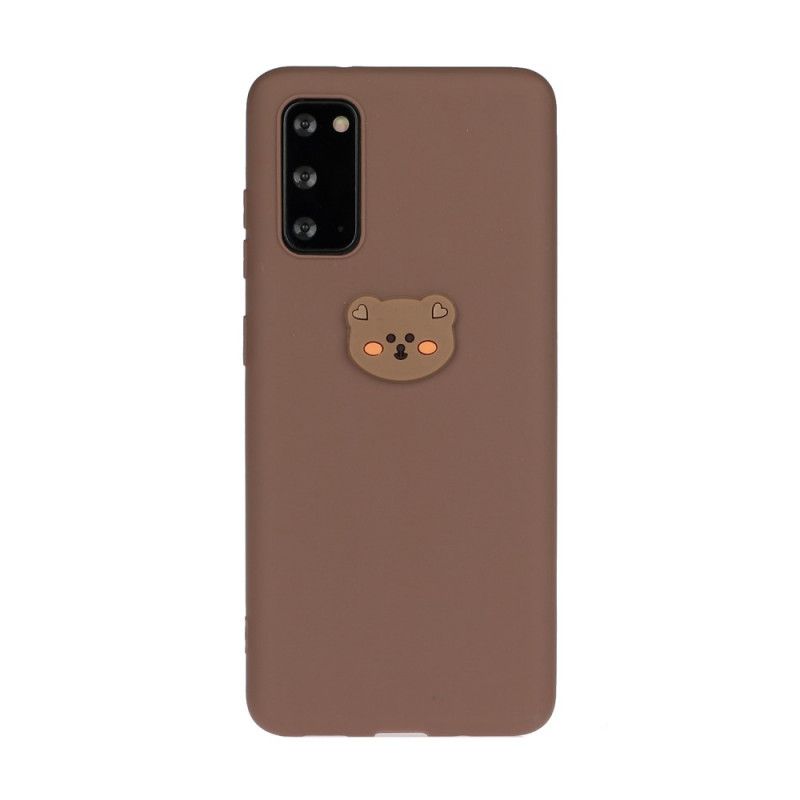 Hoesje voor Samsung Galaxy S20 Ik Hou Van Je. Mijn Teddybeer