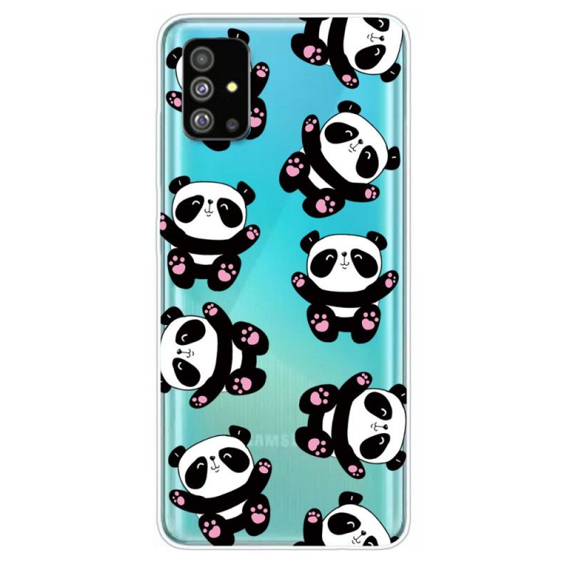 Hoesje voor Samsung Galaxy S20 Leuke Panda'S