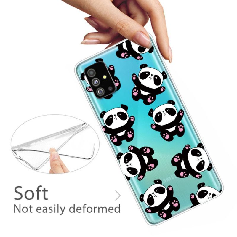 Hoesje voor Samsung Galaxy S20 Leuke Panda'S