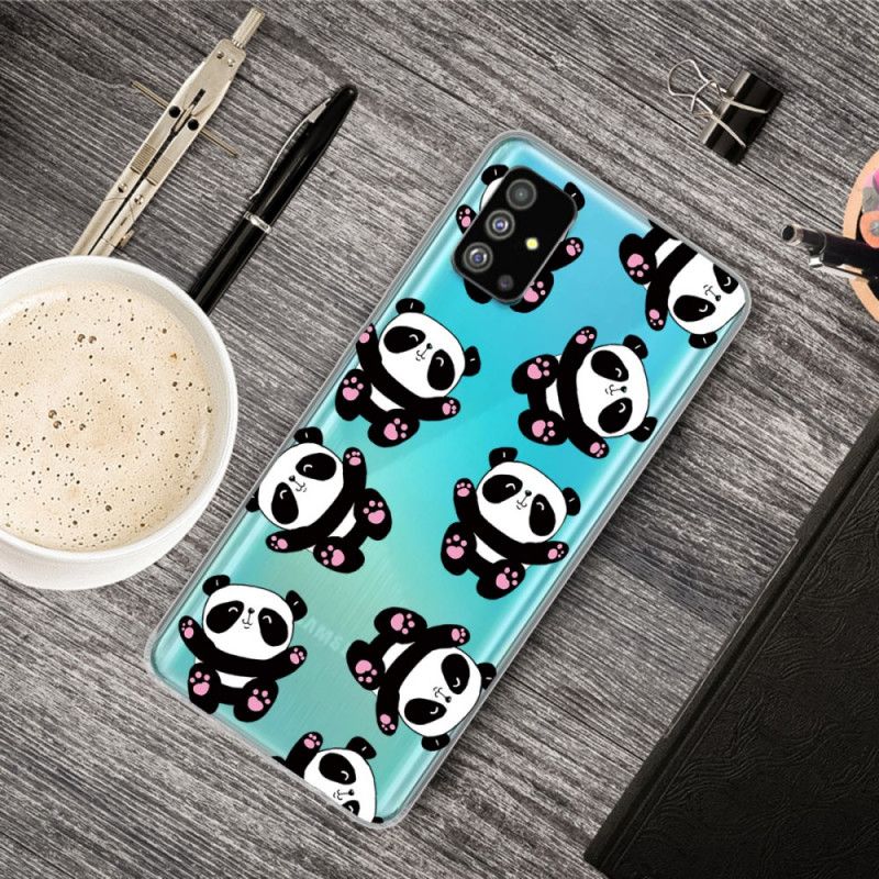 Hoesje voor Samsung Galaxy S20 Leuke Panda'S