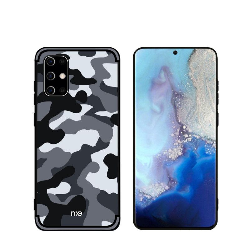 Hoesje voor Samsung Galaxy S20 Roze Grijs Nxe Camouflage