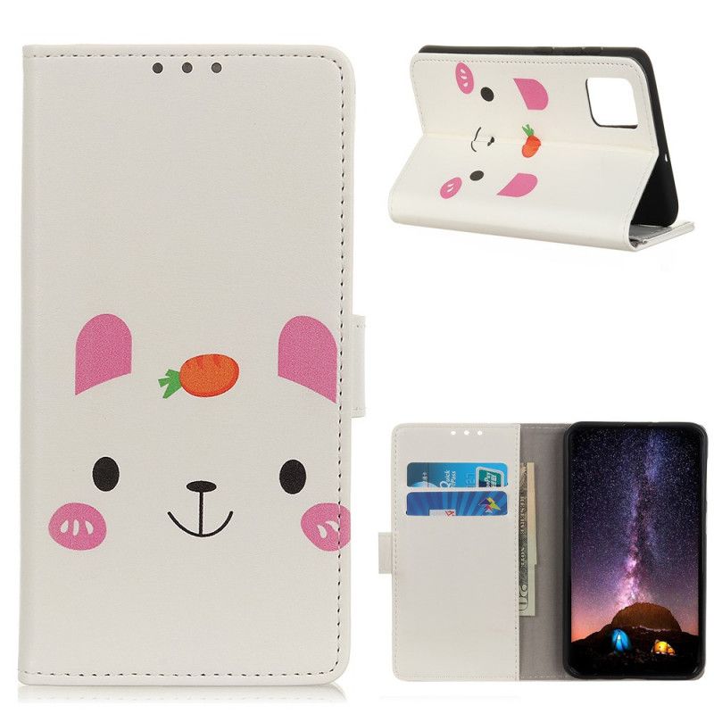 Leren Hoesje voor Samsung Galaxy S20 Leuke Cartoon