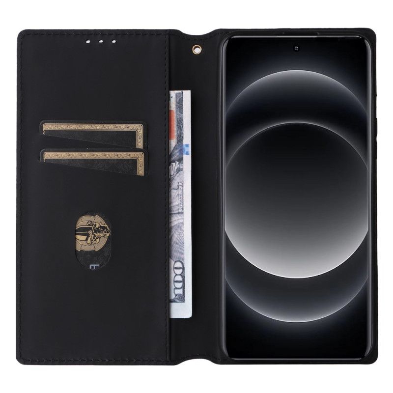 Folio-hoesje Xiaomi 14 Ultra Diamantontwerp