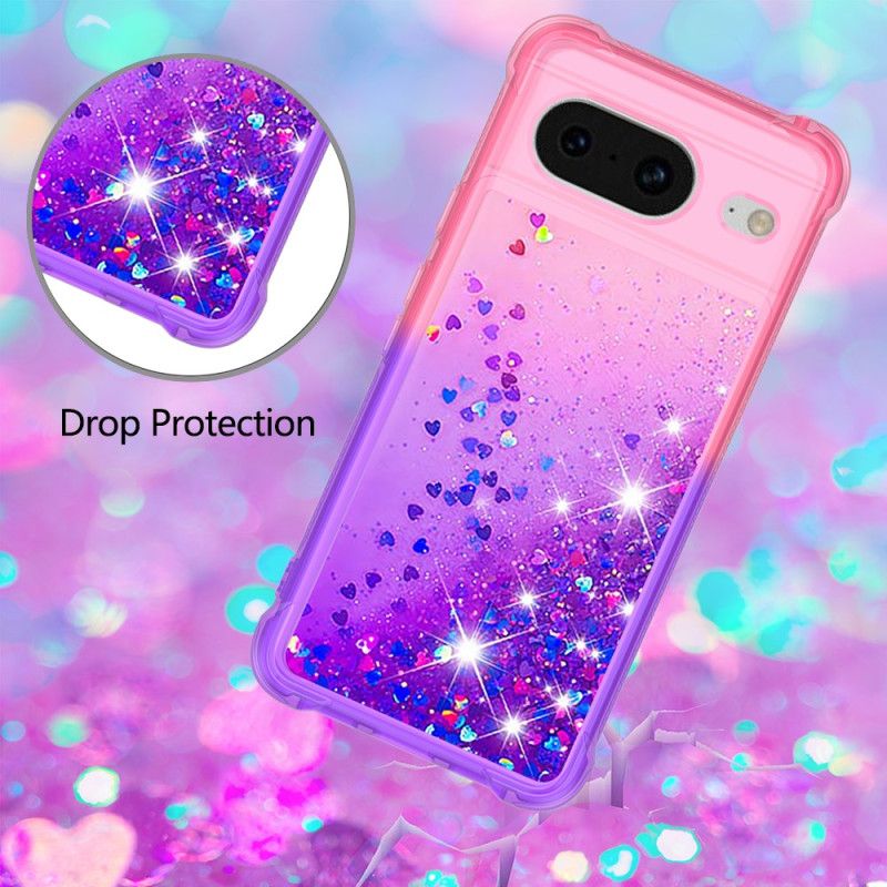 Hoesje Google Pixel 8 Kleurglitter