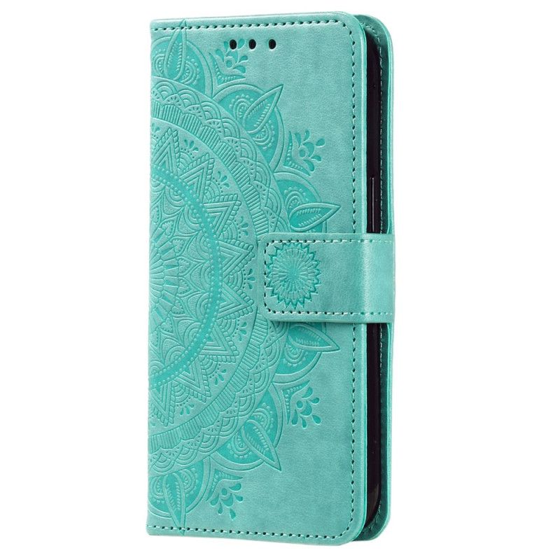 Leren Hoesje Google Pixel 8 Mandala Met Bandje