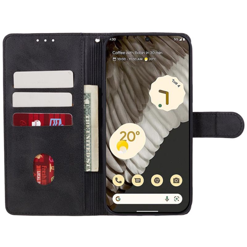 Leren Hoesje Voor Google Pixel 8 Met Draagkoord