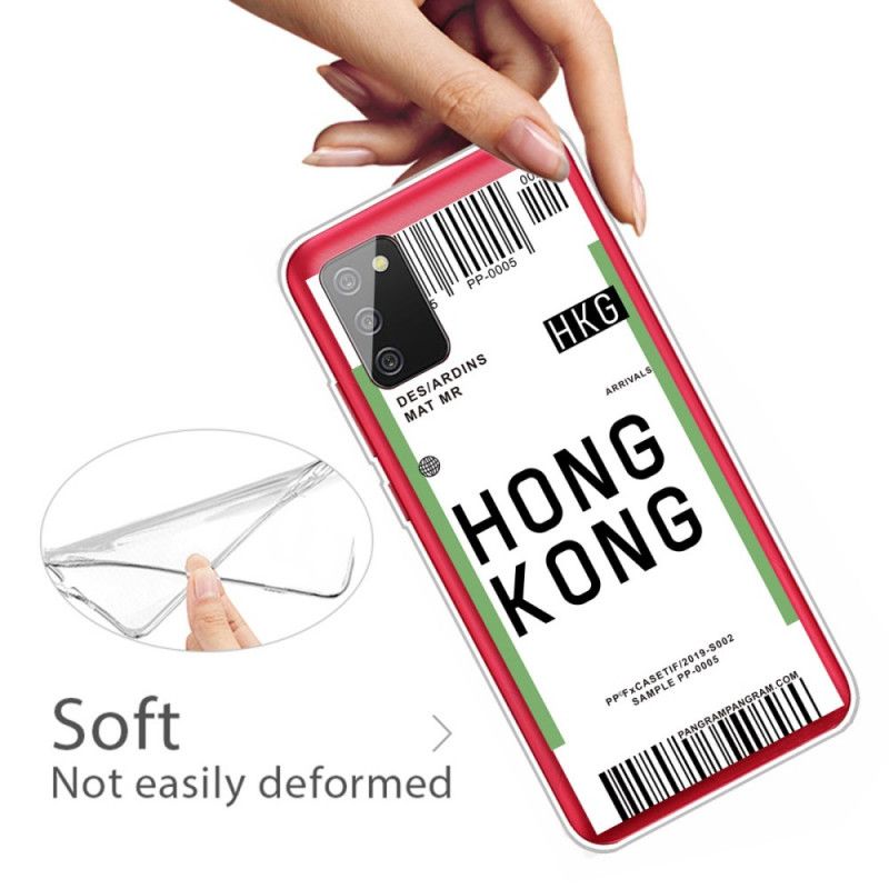 Cover Hoesje Samsung Galaxy A02s Telefoonhoesje Instapkaart Naar Hong Kong