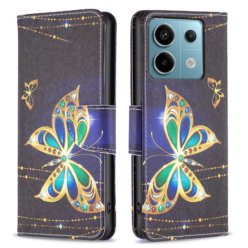 Bescherming Hoesje Xiaomi Redmi Note 13 Pro 4g Vlindersieraden