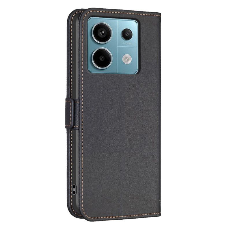 Folio-hoesje Voor Xiaomi Redmi Note 13 Pro 4g Binfen Kleur