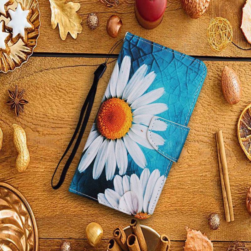 Folio-hoesje Xiaomi Redmi Note 13 Pro 4g Grote Bandchrysanten