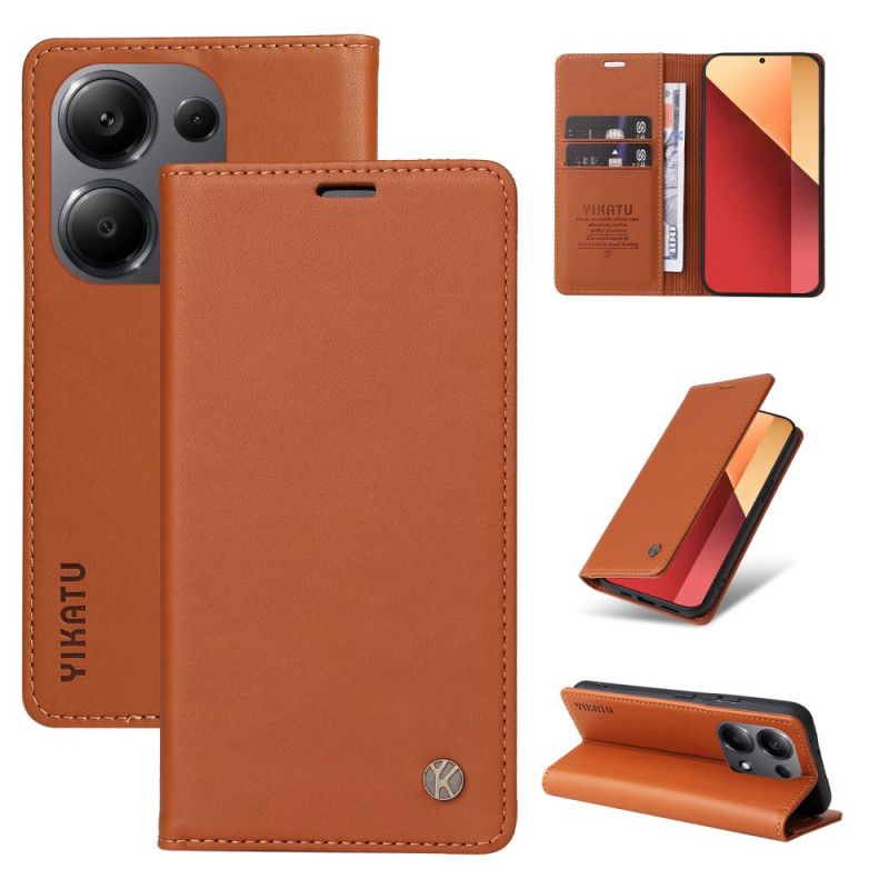 Folio-hoesje Xiaomi Redmi Note 13 Pro 4g Magnetische Yikatu