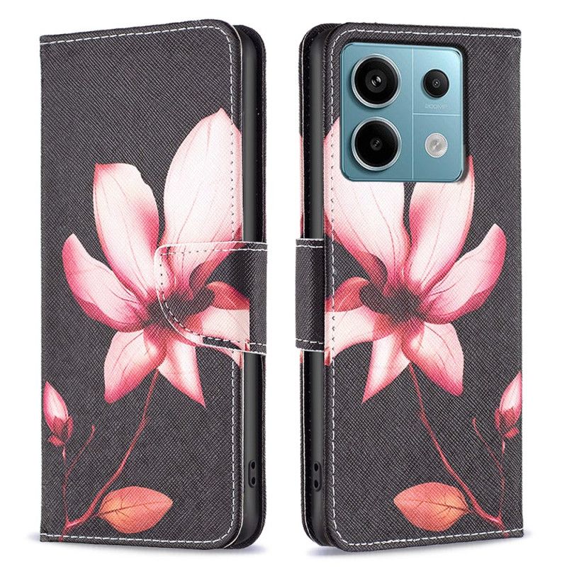 Folio-hoesje Xiaomi Redmi Note 13 Pro 4g Telefoonhoesje Lotus