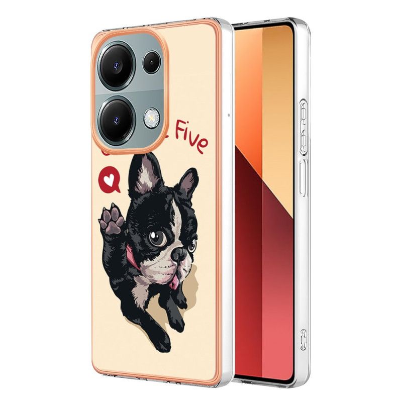 Hoesje Xiaomi Redmi Note 13 Pro 4g Hond Geef Mij Vijf