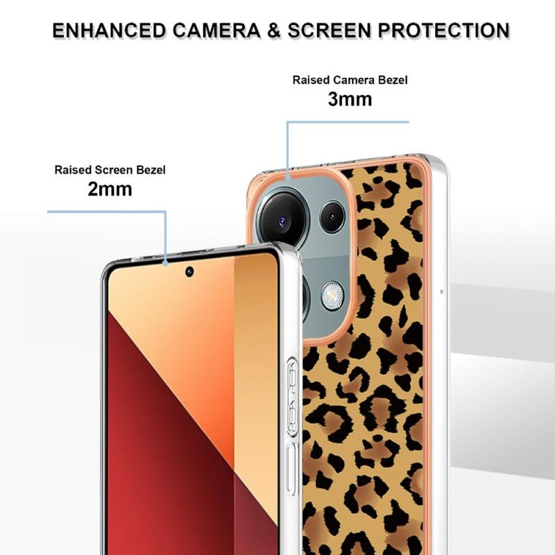 Hoesje Xiaomi Redmi Note 13 Pro 4g Luipaardpatroon