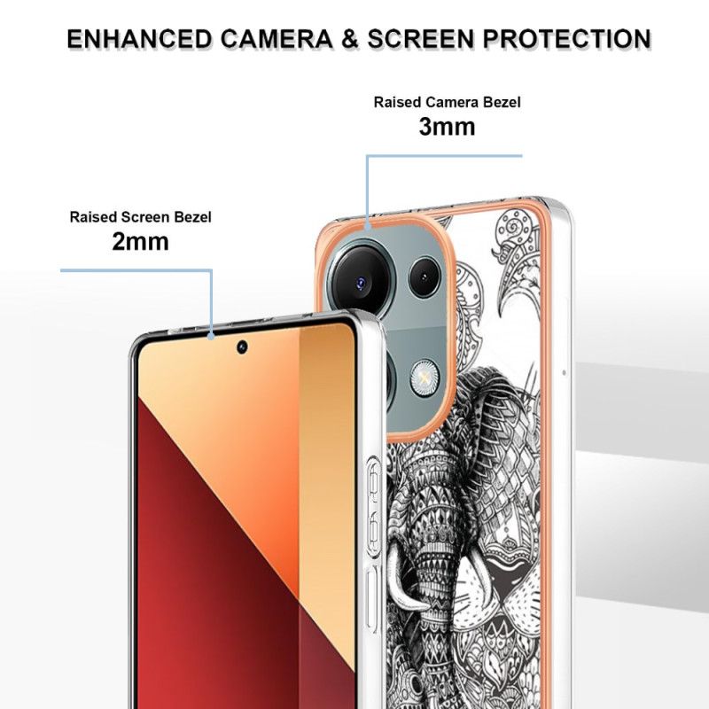 Hoesje Xiaomi Redmi Note 13 Pro 4g Olifanttotem