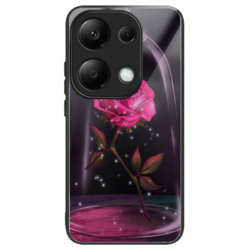 Hoesje Xiaomi Redmi Note 13 Pro 4g Roze Gehard Glas