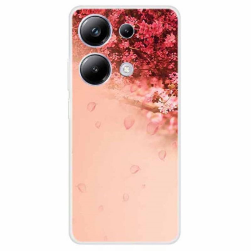 Hoesje Xiaomi Redmi Note 13 Pro 4g Sakura-patroon Bescherming Hoesje