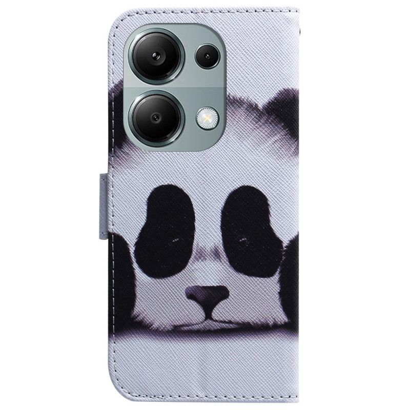 Leren Hoesje Voor Xiaomi Redmi Note 13 Pro 4g Panda