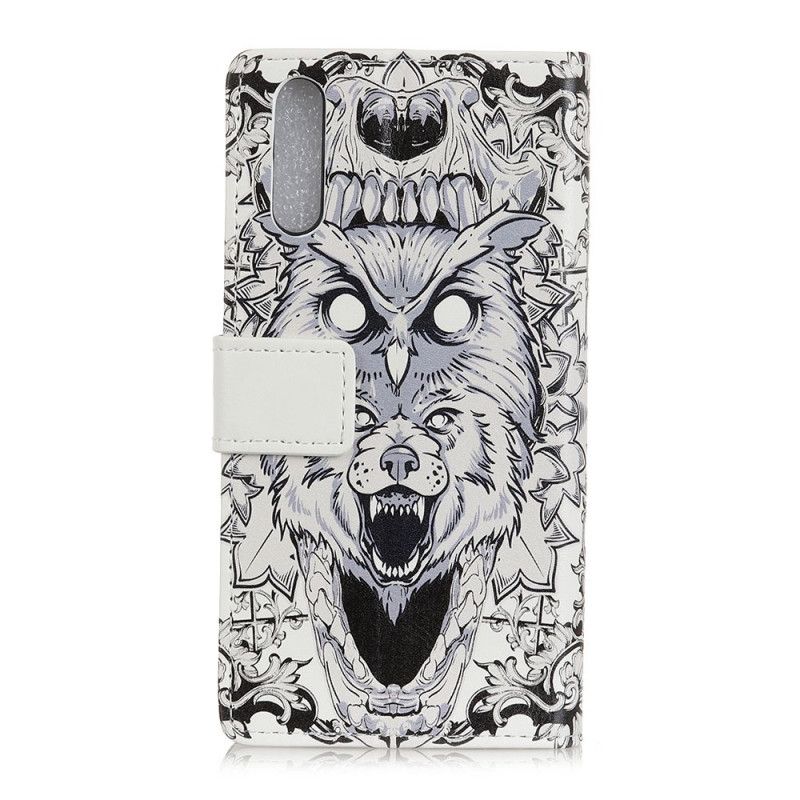 Cover Folio-hoesje Sony Xperia L4 Telefoonhoesje Woeste Dieren