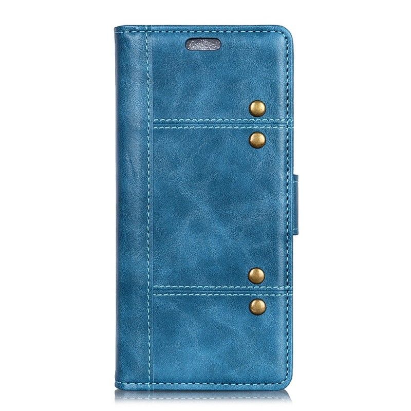 Leren Hoesje voor Sony Xperia 10 Antiek Leereffect