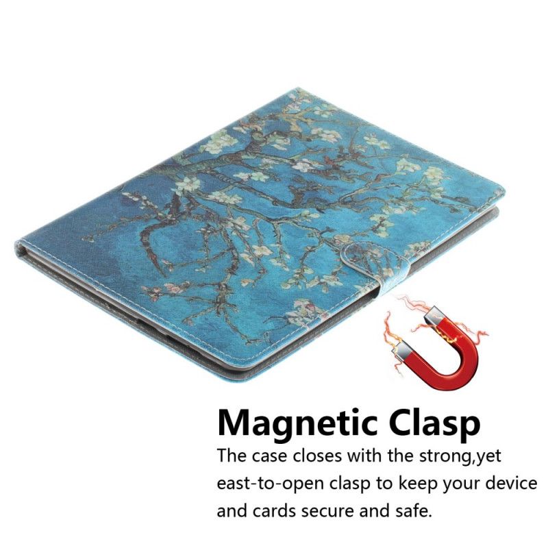 Cover Folio-hoesje Huawei MediaPad T3 10 Telefoonhoesje Bloeiende Takken