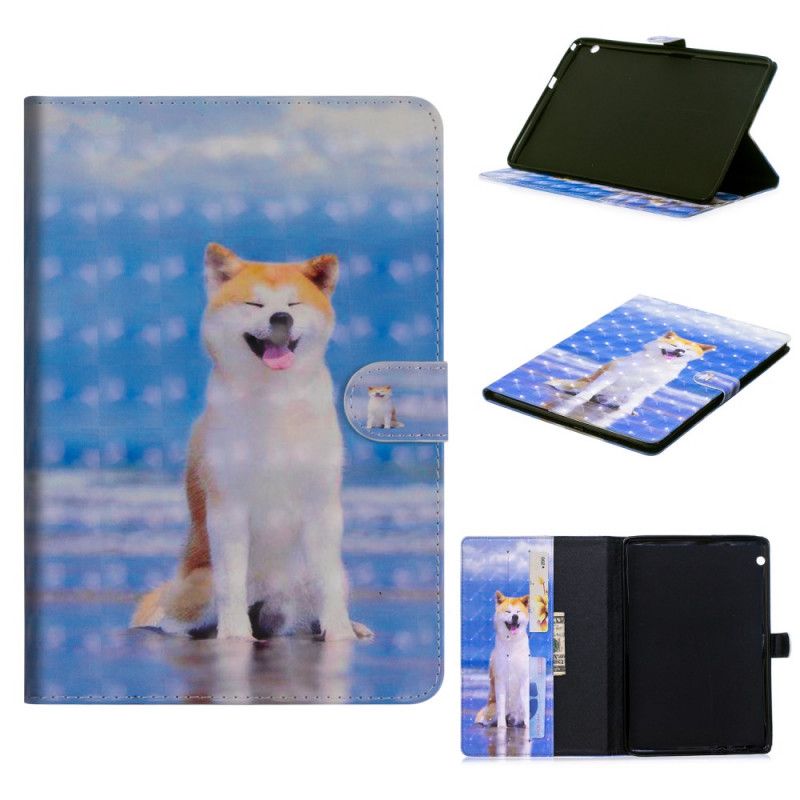 Cover Folio-hoesje Huawei MediaPad T3 10 Telefoonhoesje Hond