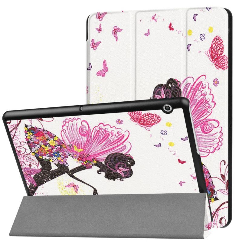 Smart Case Huawei MediaPad T3 10 Bloemenfee