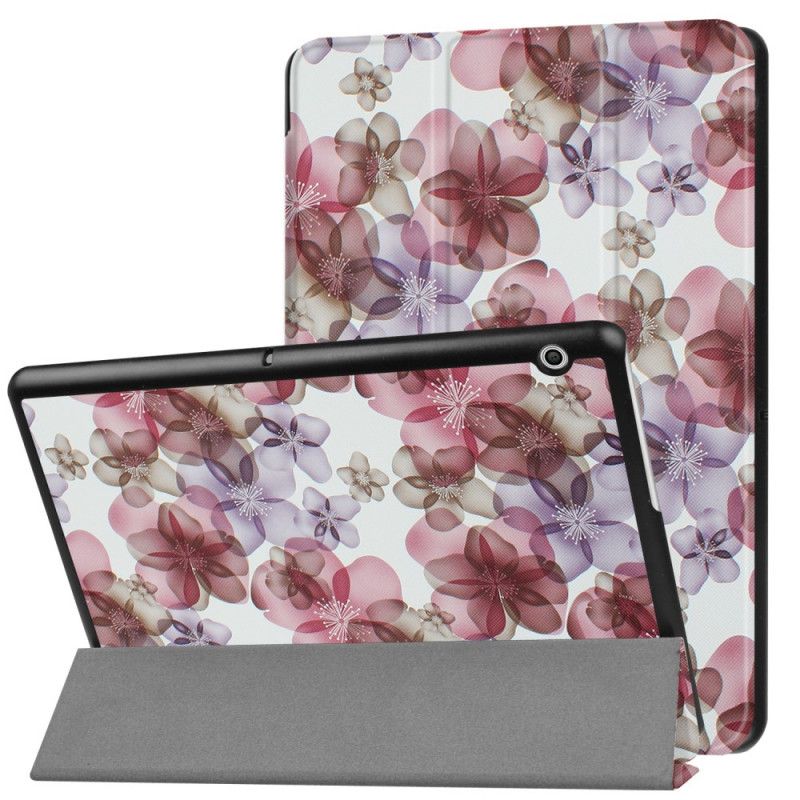 Smart Case Huawei MediaPad T3 10 Vrijheidsbloemen