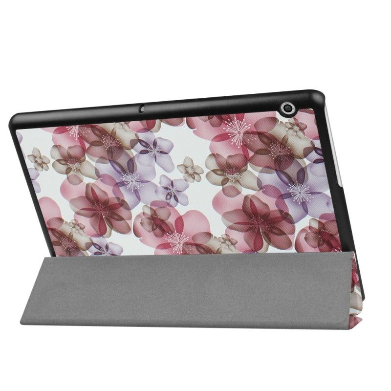 Smart Case Huawei MediaPad T3 10 Vrijheidsbloemen