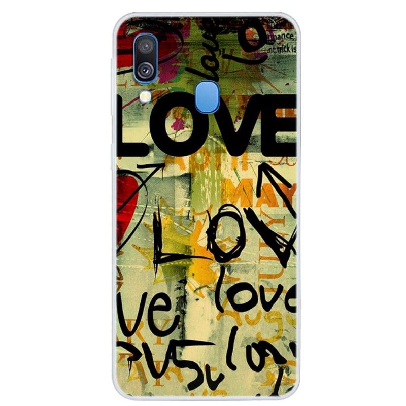 Case Hoesje Samsung Galaxy A40 Telefoonhoesje Liefde En Liefde