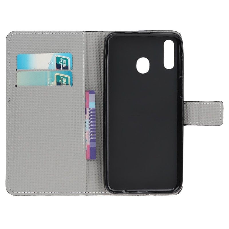 Cover Folio-hoesje Samsung Galaxy A40 Telefoonhoesje Ik Hou Van Parijs