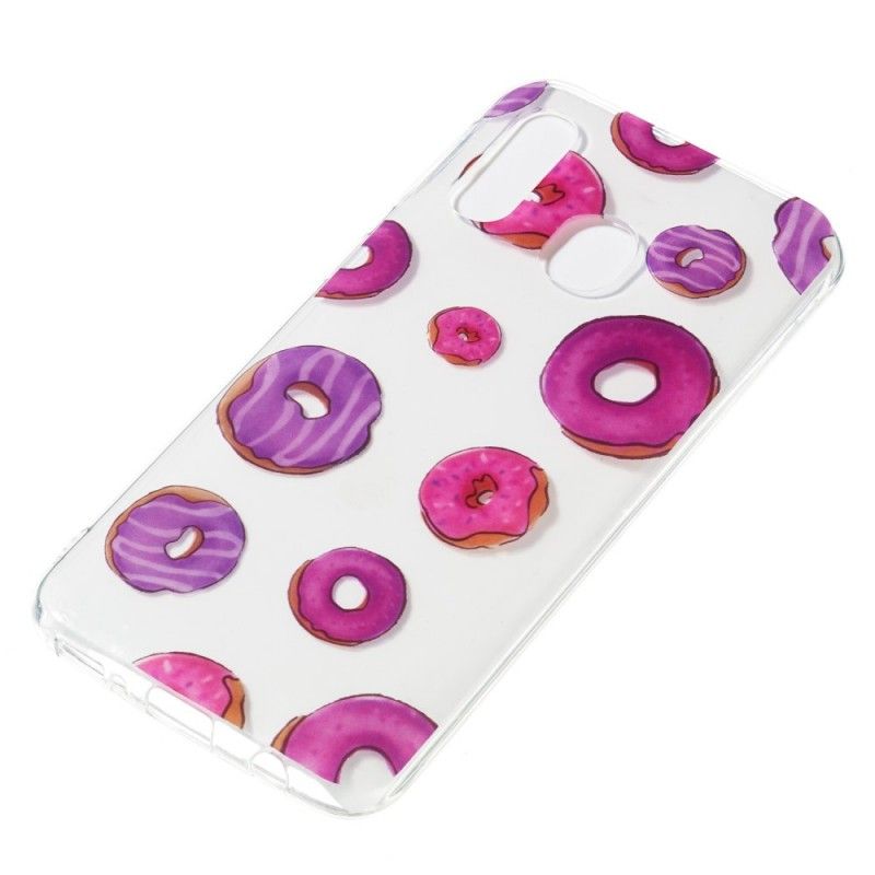 Cover Hoesje Samsung Galaxy A40 Telefoonhoesje Fan Van Donuts