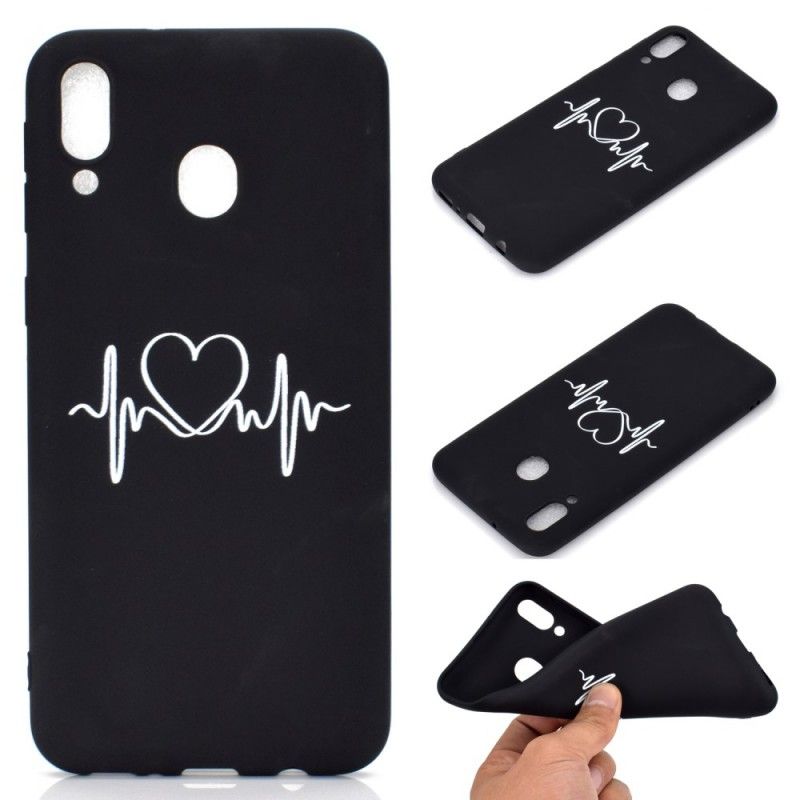 Cover Hoesje Samsung Galaxy A40 Telefoonhoesje Hart Art