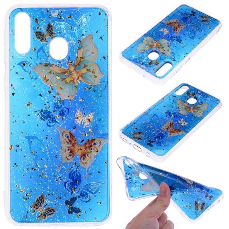 Cover Hoesje Samsung Galaxy A40 Telefoonhoesje Motten