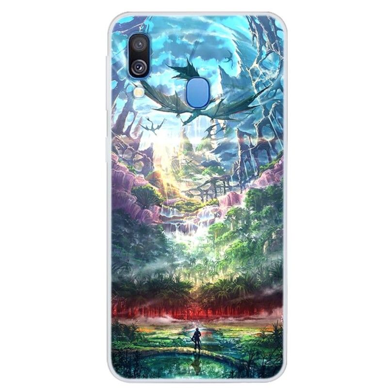 Hoesje Samsung Galaxy A40 Hemelse Natuur