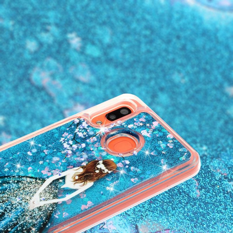 Hoesje Samsung Galaxy A40 Prinses Glitter