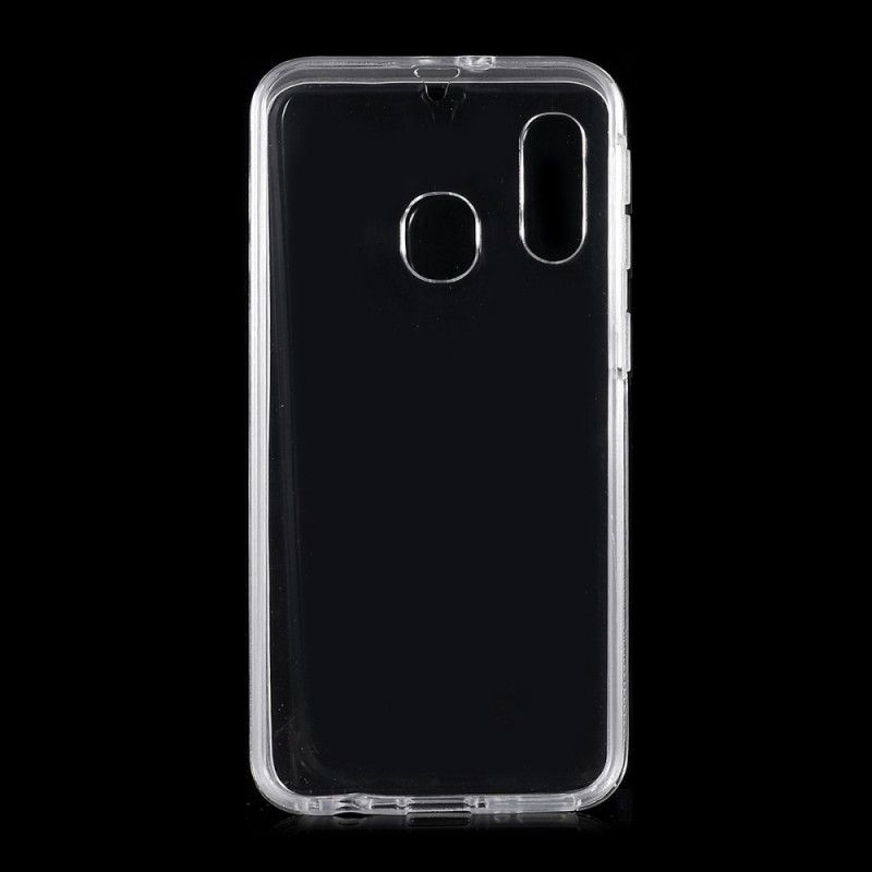 Hoesje Samsung Galaxy A40 Transparant Anti-Vergeling